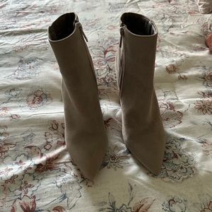 Justfab tan booties